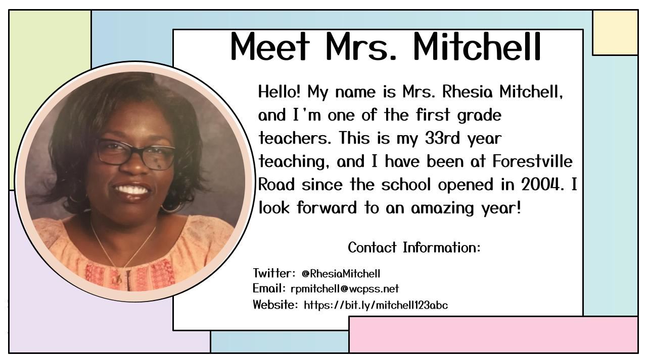 Mrs. Mitchell